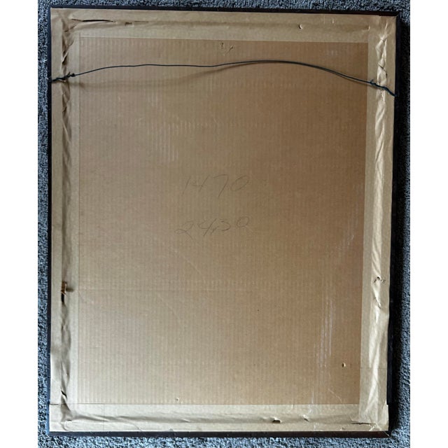 Printmaking Materials Vintage 1970’s Artists Proof Lithograph of Zebras at Water by Susan Sosa For Sale - Image 7 of 7