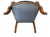 Antique 19th C Biedermeier Armchairs in Walnut & Black Boucle - A Pair For Sale - Image 11 of 11