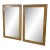 1970s Milo Baughman Burlwood Mirrors - A Pair For Sale