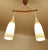 1950s Scandinavian Pendant Light in Teak and Glass, 1960s For Sale - Image 5 of 15