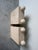 1980s On Hold // 1980’s Postmodern Italian Geometric Travertine Dining Table Base - A Pair For Sale - Image 5 of 16