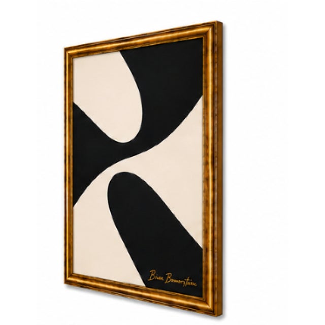 Mid-Century Modern Convergence Modern Painting Framed, by Bryan Boomershine For Sale - Image 3 of 10