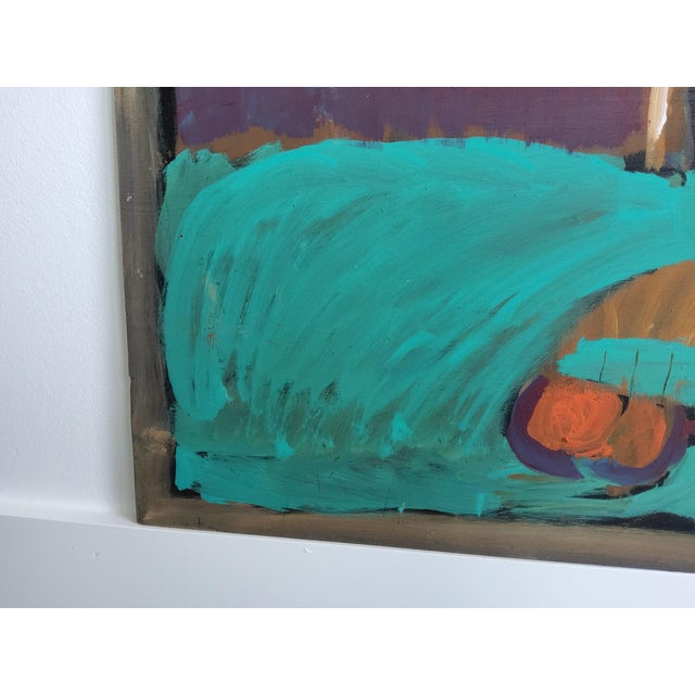 1990s Folk Art Painting by Jimmy Lee Sudduth For Sale - Image 17 of 18