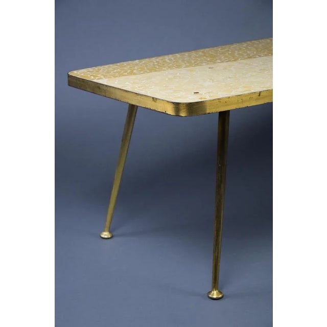 Mid-Century Modern Yellow Coffee Table by Berthold Müller, 1960 For Sale - Image 6 of 10
