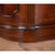 Oval Leather Top Desk With Privacy Panel For Sale - Image 10 of 14