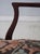 1900 - 1909 Vintage Dolphin Carved Back Clawfoot Mahogany Settee For Sale - Image 5 of 18