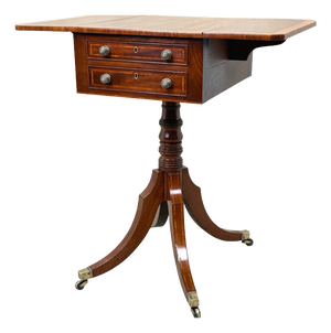 Georgian Mahogany Baby Pembroke Table, 1800