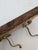 Late 19th Century Vintage Dunhill Double Pipe Rest – Birds-Eye Maple With Leather & Brass Accents For Sale - Image 5 of 7