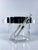 Glass Posmodern Crystal, Acrylic Glass and Silver-Plated Ice Bucket from Guzzini, 1980s For Sale - Image 7 of 7