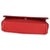 1950s Red Quilted Caviar Medium Filigree Flap Handbag For Sale - Image 5 of 6