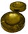 Add a touch of sophisticated Mid-Century Modern flair to your home with this stunning identical pair of solid brass...