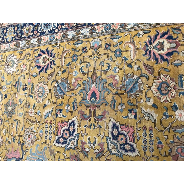 Vintage Tabriz Large Rug, 1950s For Sale - Image 4 of 18