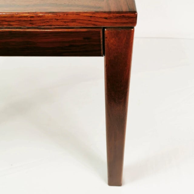 Wood Mahogany Coffee Table from Vejle Stole, Denmark, 1970s For Sale - Image 7 of 11