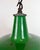 Mid-Century Modern Industrial Green Enamel Factory Pendant Lamp from Revo, 1950s For Sale - Image 3 of 18
