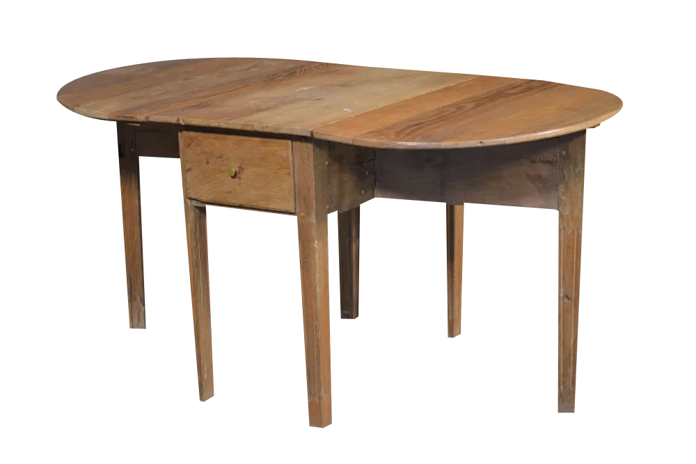 Swedish Folding Table in Oak, 1800s | Chairish
