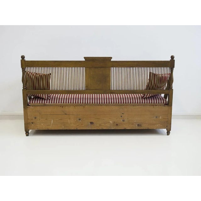 Wood Wooden Arbetarmöbeln Swedish Sofa by Carl Westman For Sale - Image 7 of 14