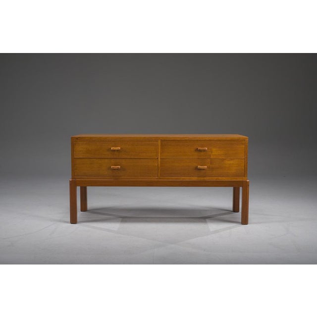 Mid-Century Modern Dressing Table by Aksel Kjersgaard for Odder, Denmark, 1950s For Sale - Image 3 of 14