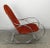 Milo Baughman Chrome Milo Baughman Style Rocking Chair Circa 1970s For Sale - Image 4 of 5