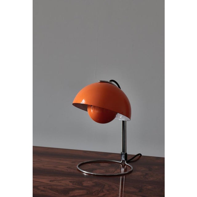 Modern Danish Flowerpot Table Lamp by Louis Poulsen for Verner Panton, 1968 For Sale - Image 3 of 18