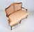 Louis XV Style Hand-Carved Cane Settee Upholstered, 1980s, Italy For Sale - Image 11 of 13