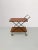 Mid-Century Modern Mid-Century Italian Serving Bar Cart For Sale - Image 3 of 9