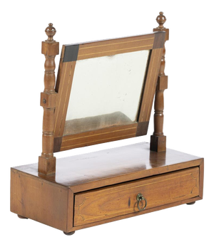 Dressing Table with Tilting Mirror, 19th Century