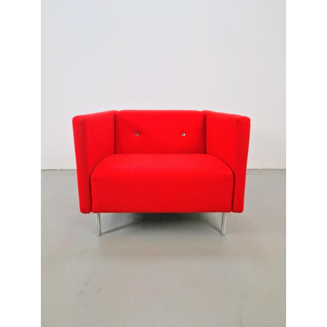 Dutch Modern Red Bottoni Armchair by Marcel Wanders for Moooi, 2010s For Sale - Image 15 of 15