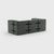 Contemporary Flexible Two-Seater Sofa with Armrests by Ambivalenz, Set of 7 For Sale - Image 3 of 5