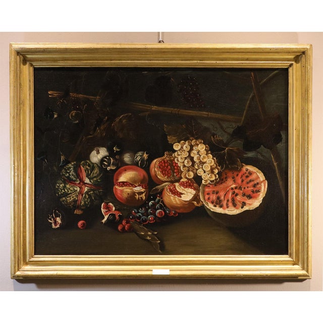 Michele pace, known as michelangelo del campidoglio (rome, 1625 - 1669), circle of still life with fruit roman school,...