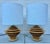 Pair of Discus Table Lamps Attributed to Shepard Vineburg, Los Angeles C. 1980 For Sale - Image 16 of 18