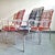Vintage Aluminum and Plastic Wire Armchairs from Scoubidou, 1950s, Set of 5 For Sale - Image 16 of 17