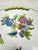 Herend Vintage Hand-Painted Herend Hungary Queen Victoria Porcelain Plate For Sale - Image 4 of 8