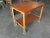 Danish Modern Teak Bar Cart with Convertible Folding Table Top For Sale - Image 4 of 10