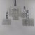 Glass Cascade Lamp with Spare Glass from Doria Leuchten, 1960s For Sale - Image 7 of 16