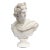 Large 19th Century Antique Marble Bust of Apollo of Belvedere For Sale