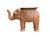 Shabby Chic Pottery Barn Wood Elephant Side Table / Nightstand For Sale - Image 3 of 7