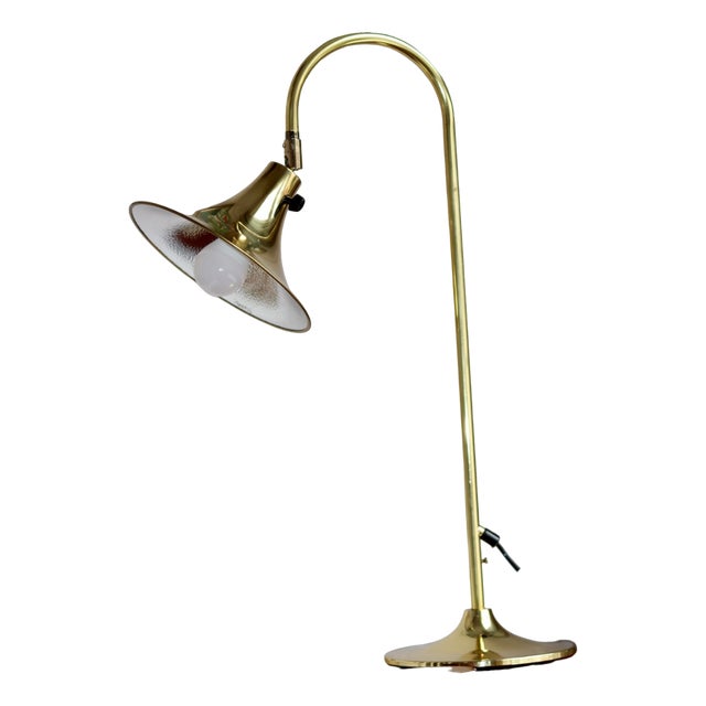 Statement Lamp in Brass by Börje Claes for Norlett Elit, 1960s For Sale