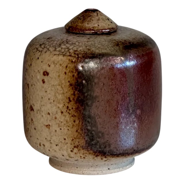 Studio Ceramic Art Oil Lamp by Kaj Henning Jensen for KH Keramik Stensved, Denmark, 1960s For Sale