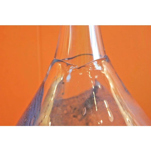 Pukeberg Eva Englund Art Glass Vase For Sale - Image 10 of 12