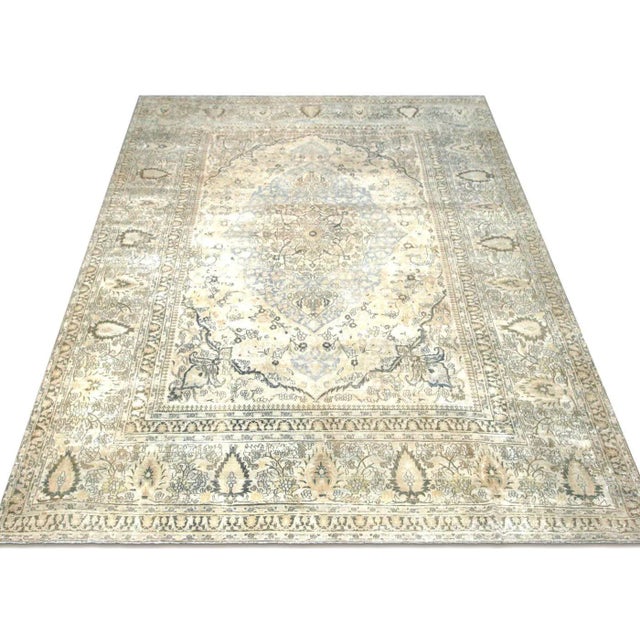 1920s Persian Meshed Rug For Sale In Los Angeles - Image 6 of 7