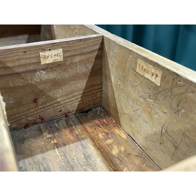 Early 20th Century Flat Desk in Fir For Sale - Image 15 of 18