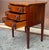 Wood Mid 20th Century Hepplewhite Style Crossbanded Inlaid Mahogany Work Table For Sale - Image 7 of 8
