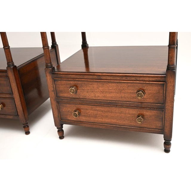 Antique Georgian Side Tables, 1930s, Set of 2 For Sale - Image 10 of 12