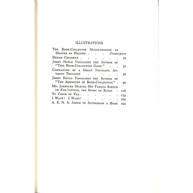 Paper "End Papers: Literary Recreations" 1933 Newton, A. Edward For Sale - Image 7 of 8