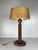 Modern French Turned Wood Table Lamp by Charles Dudouyt, 1930s For Sale - Image 9 of 17
