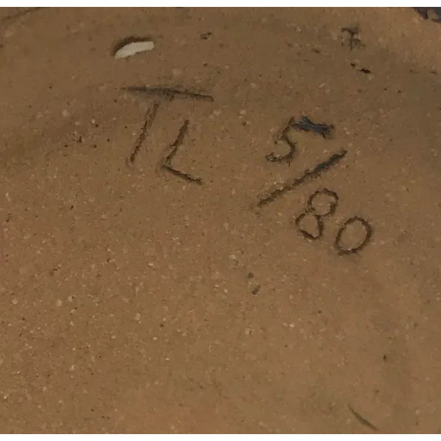 Late 20th Century Vintage Studio Pottery Creamer - Signed For Sale - Image 5 of 8