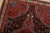 Zanjan Rug 3’7” X 5′ Blue Wool Vintage Tribal Hand-Knotted Oriental Carpet For Sale In Philadelphia - Image 6 of 12