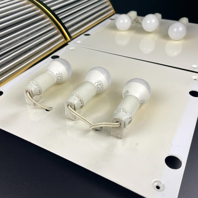 Art Deco Murano Wall Lamps by De Majo, Italy, 1970s , Set of 2 For Sale - Image 16 of 17