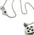 Silver 1990s David Yurman Chalcidony Diamond Necklace Size Silver Estate For Sale - Image 8 of 9