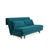 Modern Turquoise Blue Fabric Multy Three-Seater Sofa with Manual Sleeper Function from Ligne Roset For Sale - Image 3 of 11